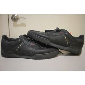 Adidas Powerphase Calabasas Triple Black CG6420 Kanye West Sneakers Mens Size 6